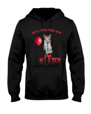 Cat Halloween Kitten Hooded Sweatshirt thumbnail