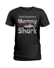 Mommy Shark Ladies T-Shirt thumbnail