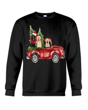 Labrador Christmas Car Crewneck Sweatshirt front