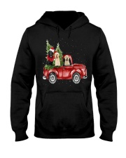 Labrador Christmas Car Hooded Sweatshirt thumbnail