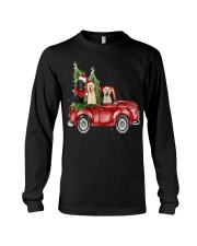 Labrador Christmas Car Long Sleeve Tee thumbnail