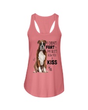 Boxer Fart Kiss Ladies Flowy Tank thumbnail