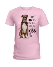 Boxer Fart Kiss Ladies T-Shirt thumbnail