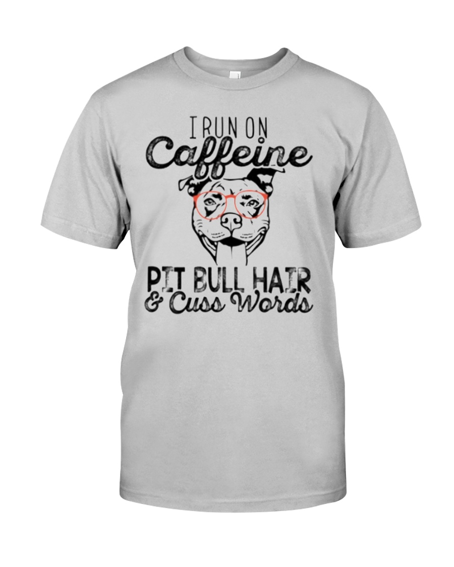 Pitbull and Caffeine Classic T-Shirt