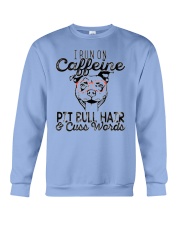 Pitbull and Caffeine Crewneck Sweatshirt thumbnail