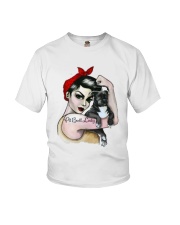 Pitbull Lady Youth T-Shirt thumbnail