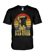 Best Boxer Dad V-Neck T-Shirt tile