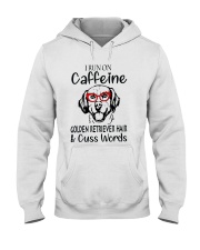 Golden Retriever caffeine Hooded Sweatshirt thumbnail