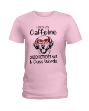 Golden Retriever caffeine Ladies T-Shirt thumbnail