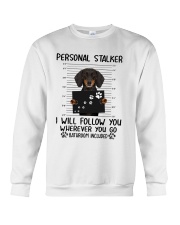 Dachshund Stalker Crewneck Sweatshirt thumbnail