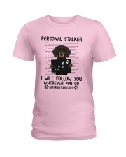 Dachshund Stalker Ladies T-Shirt thumbnail