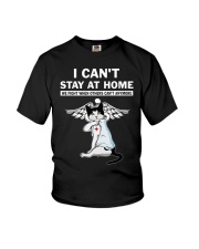 Cat I'Cant Stay Home Youth T-Shirt thumbnail