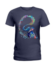 Elephant Colors Ladies T-Shirt thumbnail