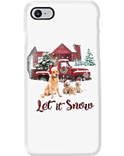 GOLDEN RETRIEVER LET IS SNOW Phone Case thumbnail