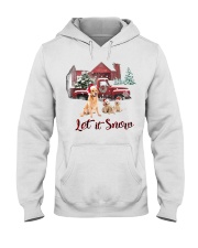 GOLDEN RETRIEVER LET IS SNOW Hooded Sweatshirt thumbnail