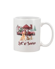 GOLDEN RETRIEVER LET IS SNOW Mug thumbnail