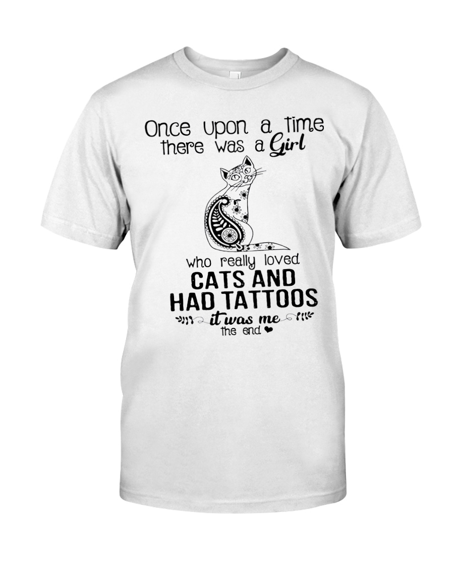 Cats Tattoos Classic T-Shirt