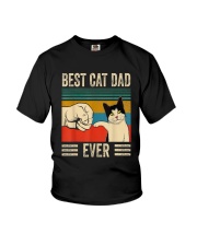 Best Cat Dad Ever Youth T-Shirt tile