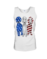Dachshund Flag Unisex Tank thumbnail