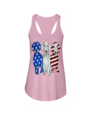 Dachshund Flag Ladies Flowy Tank thumbnail