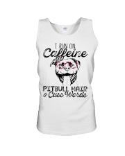 Pitbull Hair and caffeine Unisex Tank thumbnail