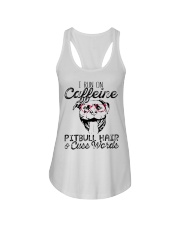 Pitbull Hair and caffeine Ladies Flowy Tank thumbnail