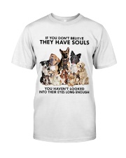 Dogs Limited Edition Classic T-Shirt front