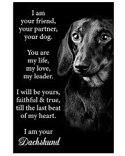 Dachshund Friend Poster 11x17 Poster front
