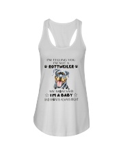 I'm Not Rottweiler i'm a Baby Ladies Flowy Tank thumbnail