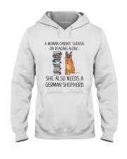 Woman Need German Shepherd Hooded Sweatshirt thumbnail
