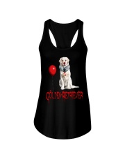 Golden Retriever Halloween Ladies Flowy Tank thumbnail