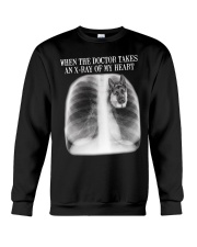 German Shepherd X-ray Of My Heart Crewneck Sweatshirt thumbnail
