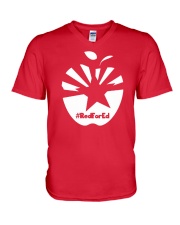 Arizona Teachers Protest Shirt V-Neck T-Shirt thumbnail