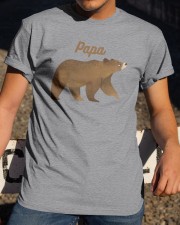 Papa Bear T Shirt Classic T-Shirt apparel-classic-tshirt-lifestyle-28