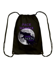 Dark Moon Falls Drawstring bag Drawstring Bag front