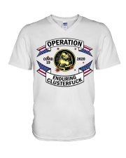 WELDING OPERATION V-Neck T-Shirt thumbnail
