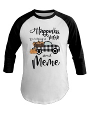 THE HAPPINESS OF MEME Baseball Tee thumbnail