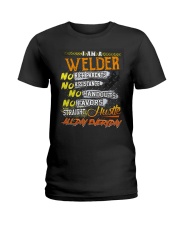 STRAIGHT WELDER Ladies T-Shirt thumbnail