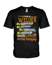 STRAIGHT WELDER V-Neck T-Shirt thumbnail