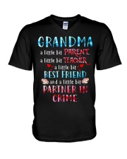 MY BEST FRIEND V-Neck T-Shirt thumbnail