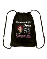 BIRTHDAY NOVEMBER 55 Drawstring Bag thumbnail