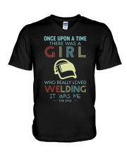 REALLY LOVE WELDING V-Neck T-Shirt thumbnail