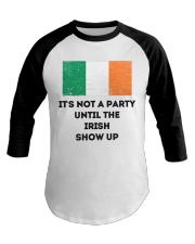 IT'S NOT A PARTY Baseball Tee thumbnail