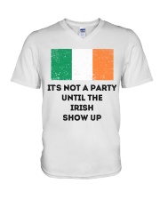IT'S NOT A PARTY V-Neck T-Shirt thumbnail