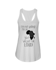 AFRICAN AMERICAN GIRL NOT YELLING Ladies Flowy Tank thumbnail