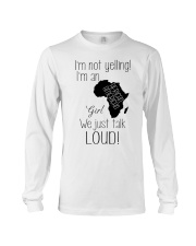 AFRICAN AMERICAN GIRL NOT YELLING Long Sleeve Tee thumbnail