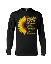 HAPPY BIRTHDAY 1978 40 YEARS Long Sleeve Tee thumbnail