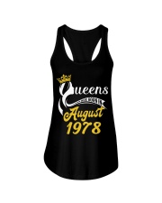 QUEENS ARE BORN IN AUGUST 1978 Ladies Flowy Tank thumbnail