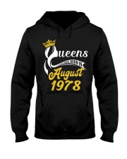 QUEENS ARE BORN IN AUGUST 1978 Hooded Sweatshirt thumbnail