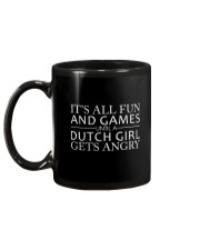 DUTCH GIRL GETS ANGRY Mug back